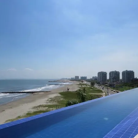 Amplios Aptos De Lujo Frente A La Playa A 5 Minutos Del Centro Y Del Aeropuerto, En Edificio Con Piscina, Jacuzzi, Sauna, Gimnasio, Turco Y Seguridad Las 24 Hs.
