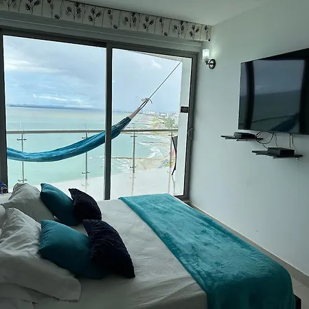 Amplios Aptos De Lujo Frente A La Playa A 5 Minutos Del Centro Y Del Aeropuerto, En Edificio Con Piscina, Jacuzzi, Sauna, Gimnasio, Turco Y Seguridad Las 24 Hs. Cartagena