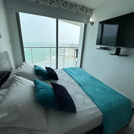 Amplios Aptos De Lujo Frente A La Playa A 5 Minutos Del Centro Y Del Aeropuerto, En Edificio Con Piscina, Jacuzzi, Sauna, Gimnasio, Turco Y Seguridad Las 24 Hs. Cartagena